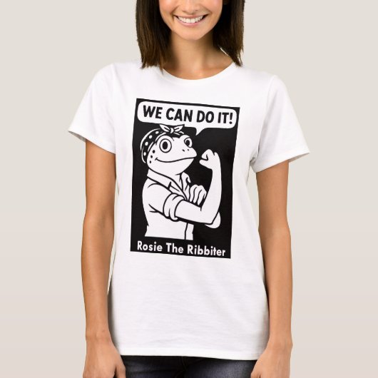 T-shirt Rosie la Ribbiter (Devant)