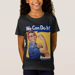 T-Shirt Rosie la Riveteuse : Femmes fortes, l'autonomisati