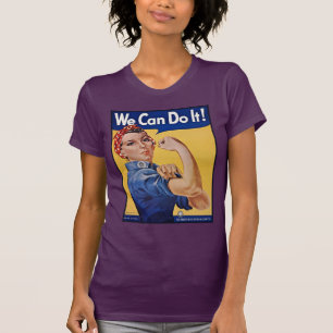 T-shirt Rosie la riveuse : Femmes fortes et autonomisation