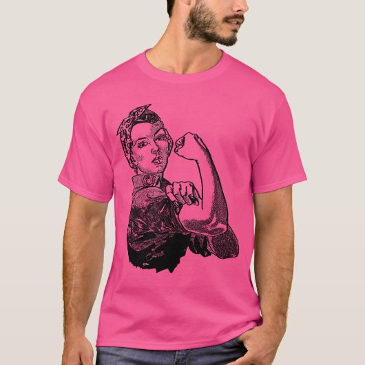 T-shirt Rosie-Le-Riveter (Devant)