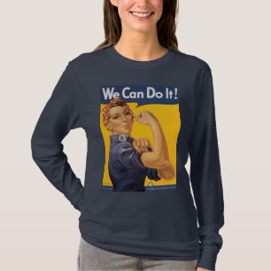 T-shirt Rosie le Riveter "Nous pouvons le faire"