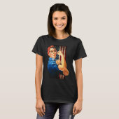 T-shirt Rosie le Riveter Une Femme Autonomisée Empower Fem (Devant entier)