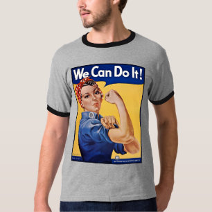 T-shirt Rosie le Riveter : Une femme forte pour l'autonomi