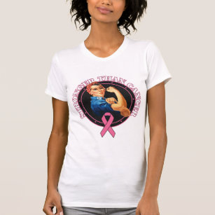 T-shirt Rosie le rivoir plus fort que le cancer du sein