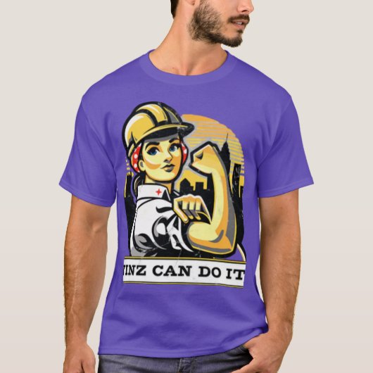 T-shirt Rosie le travailleur de l'acier (Devant)