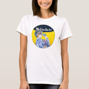 T-shirt Rosie, l'Médicale conception ronde professionnell