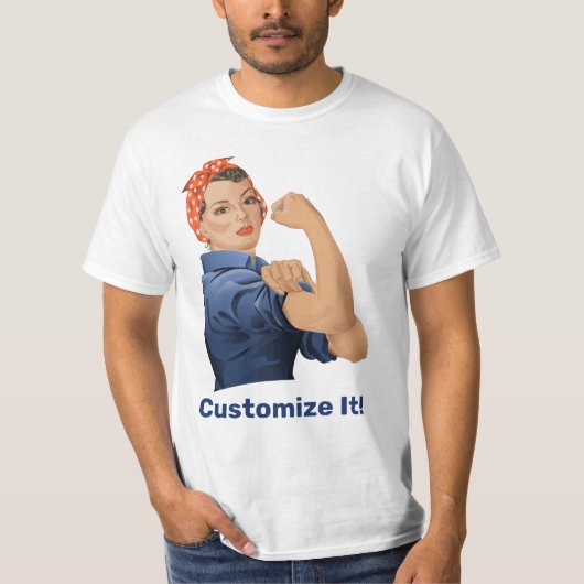 T-shirt Rosie the Riveter (Devant)