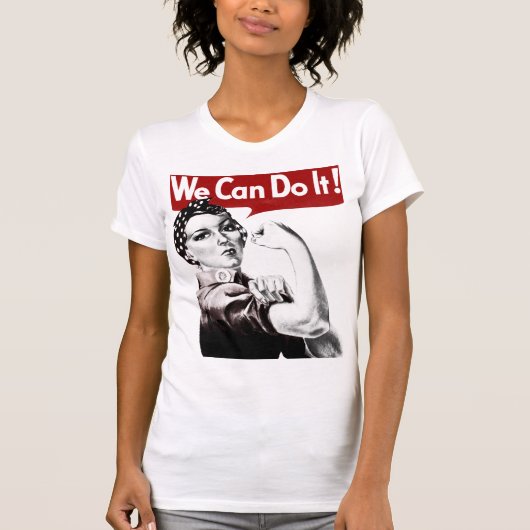 T-shirt Rosie the Riveter (Devant)