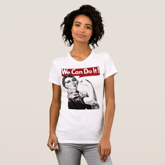 T-shirt Rosie the Riveter (Devant entier)