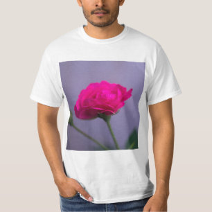 T-shirt Rosier de jardin rose