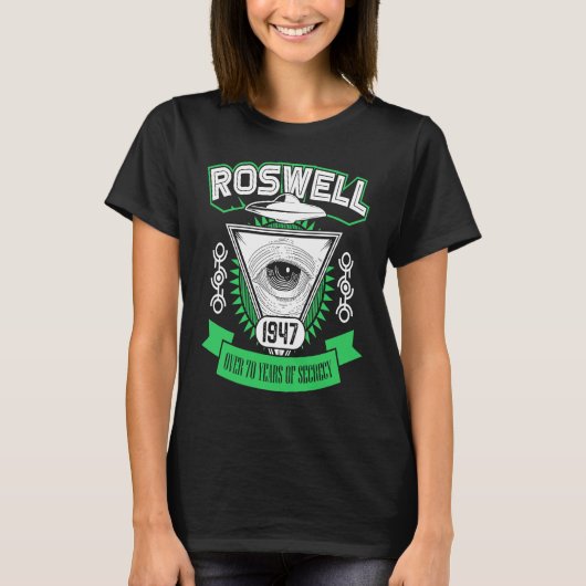 T-shirt Roswell 1947 Alien Area 51 Conspiracy Theory (Devant)