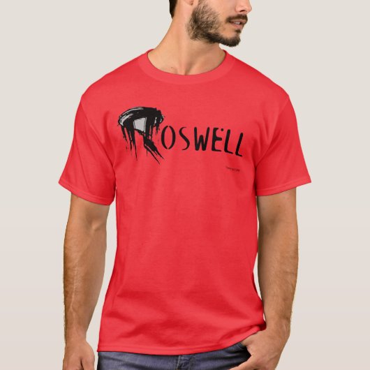 T-shirt Roswell Abstrait (Devant)