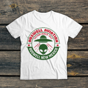 T-shirt Roswell Aviation Fondée en 1947