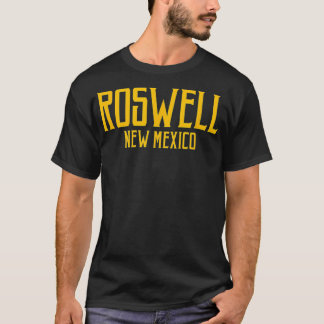 T-shirt Roswell New Meico NM Vintage Tet Amber Imprimer