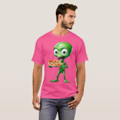 T-shirt Roswell Pizza (Devant entier)
