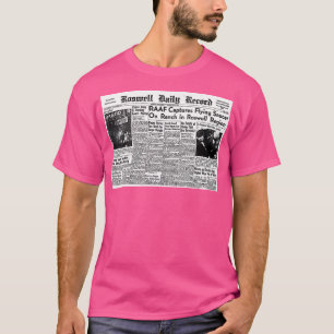 T-shirt Roswell Ufo Crash News - Juillet 81947