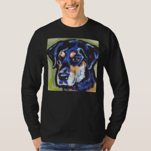 T-shirt Rottador Labrador Et Rottweiler Mix Dog Bright Co