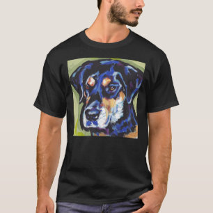 T-shirt Rottador Labrador Et Rottweiler Mix Dog Bright Co