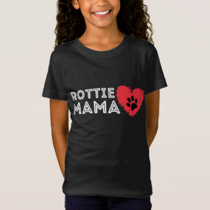 T-Shirt Rottie Mom - Rottweiler Lover Rott Dog Owner Rotti