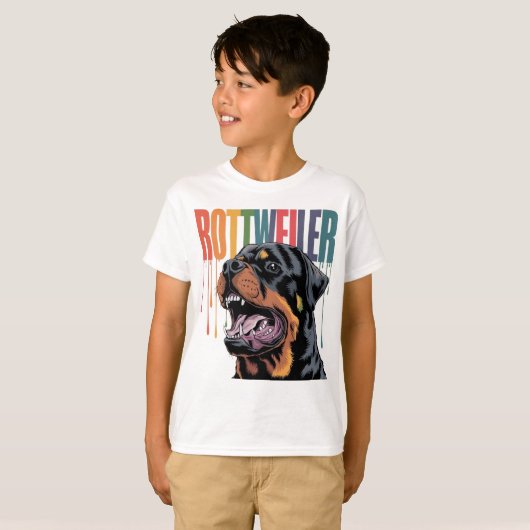 T-shirt Rottweiler (Devant entier)