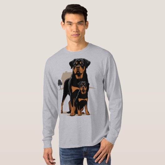 T-shirt Rottweiler  (Devant entier)