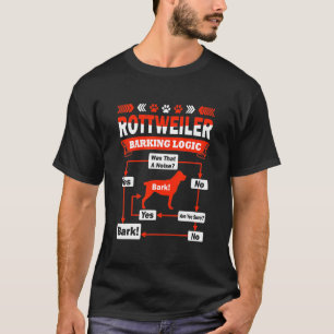 T-shirt Rottweiler Barking Logic