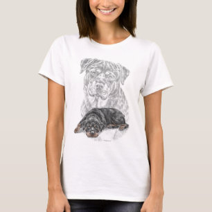 T-shirt Rottweiler Chien Art