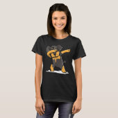 T-shirt Rottweiler Cute Dabbing Dab Dance (Devant entier)