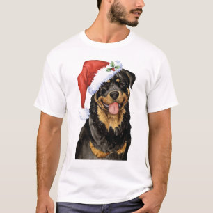 T-shirt Rottweiler heureux de Howlidays