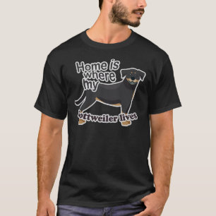 T-shirt Rottweiler Home