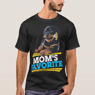 T-shirt Rottweiler Im Moms Favoris Mignonne T Shirt Drôle