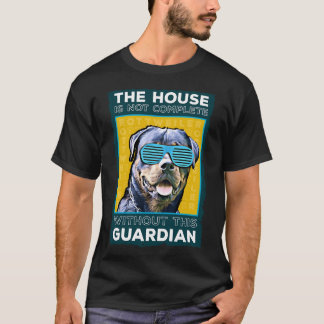 T-shirt Rottweiler Le Gardien De La Maison