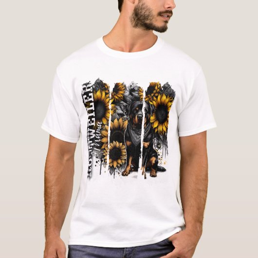T-shirt Rottweiler Mama (Devant)