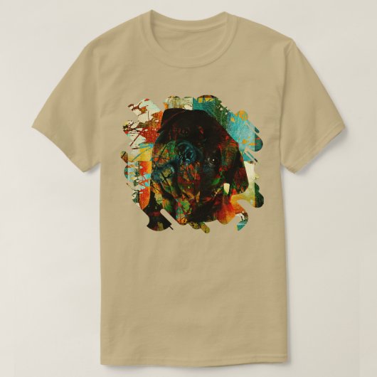 T-shirt Rottweiler Metzgerhund Art numérique 3 (Design devant)