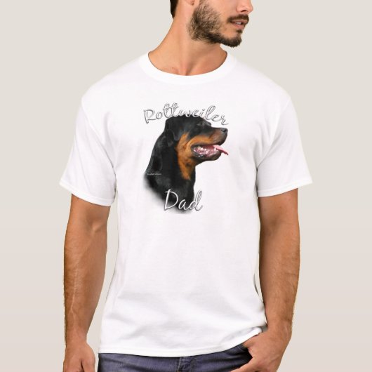 T-shirt Rottweiler Papa 2 (Devant)