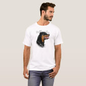 T-shirt Rottweiler Papa 2 (Devant entier)
