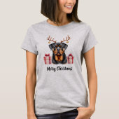 T-shirt Rottweiler Renne (Devant)