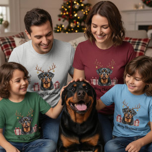 T-shirt Rottweiler Renne