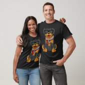 T-shirt Rotweiler Hipster (Unisexe)
