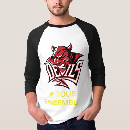 T-SHIRT ROUCHE TV 26 T SHIRT RED DUIVELS (Devant)