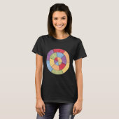 T-shirt roue couleur (Devant entier)