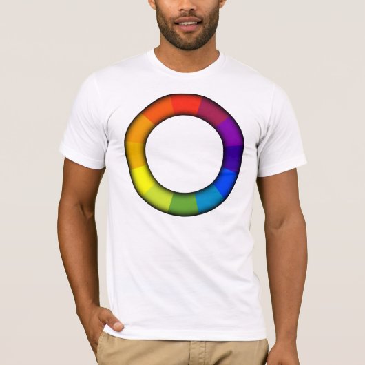 T-shirt roue couleur (Devant)
