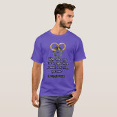 T-shirt Roue de citation d'ami (Devant entier)
