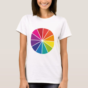 T-shirt Roue de couleur