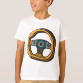 T-shirt Roue de direction (Devant)