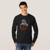 T-shirt Roue de la fortune alchimique (Devant entier)