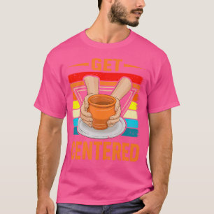 T-shirt Roue De Poterie Centrée Céramique Poterie Pour Fem