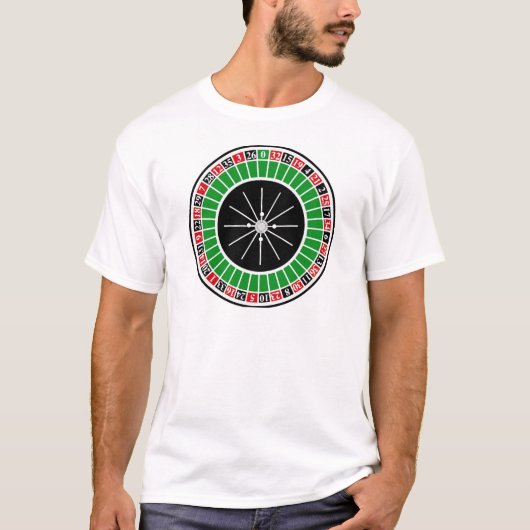 T-SHIRT ROUE DE ROULETTE (Devant)