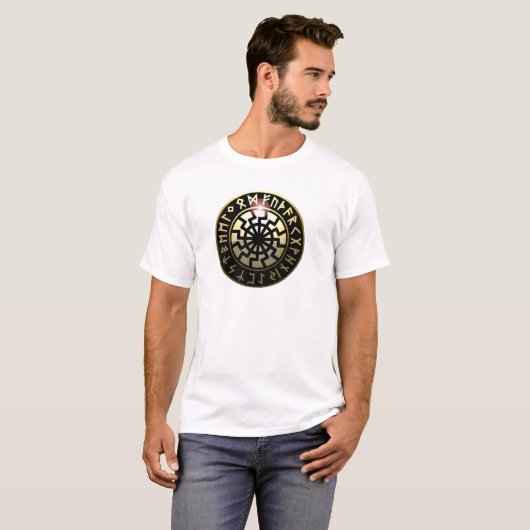 T-shirt Roue noire de Sun (Devant entier)
