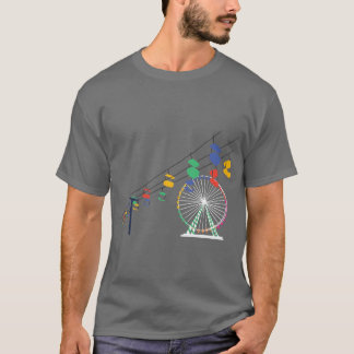 T-shirt Roue panoramique de la foire de l'État du MN